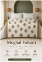 Mughal Fulwari - King Size Pure Cotton Bedsheet