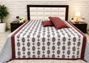 Rajgharana floral Bedsheet - Pure Cotton king size